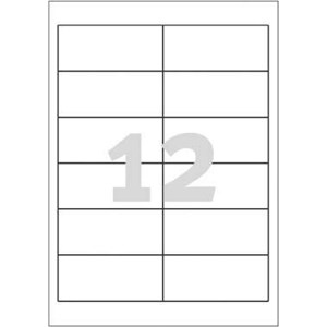 ETYKIETA SAMOPPRZYLEP. 97X42,3 100 SZT. 0818