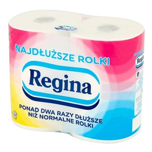 PAPIER TOALETOWY REGINA NAJDŁUŻSZE ROLKI 4SZT/OP