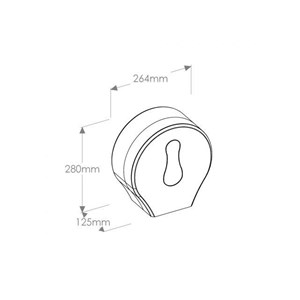 DOZOWNIK MERIDA ONE NA PAPIER JUMBO BEB 101 BIAŁY