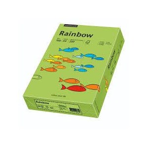 PAPIER KSERO RAINBOW A4 80G ZIELONY R76 800165A